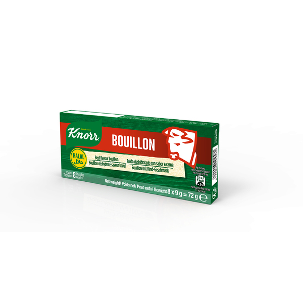 Photo Bouillon cube de Boeuf Knorr 72G