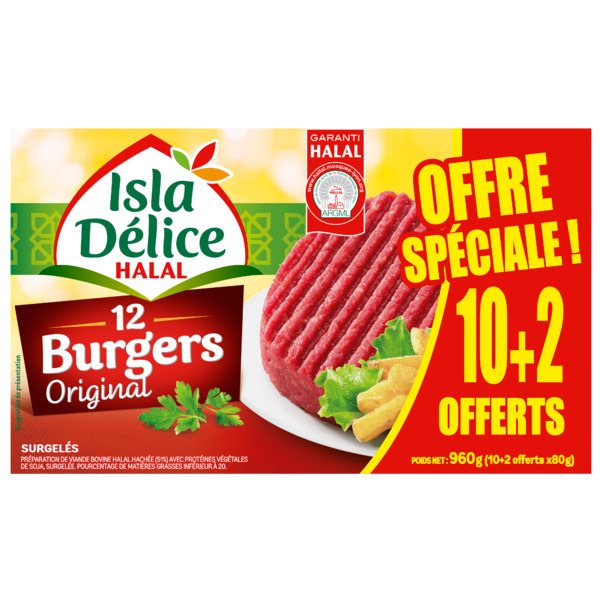 Photo 10+2 Burger Originaux 960g