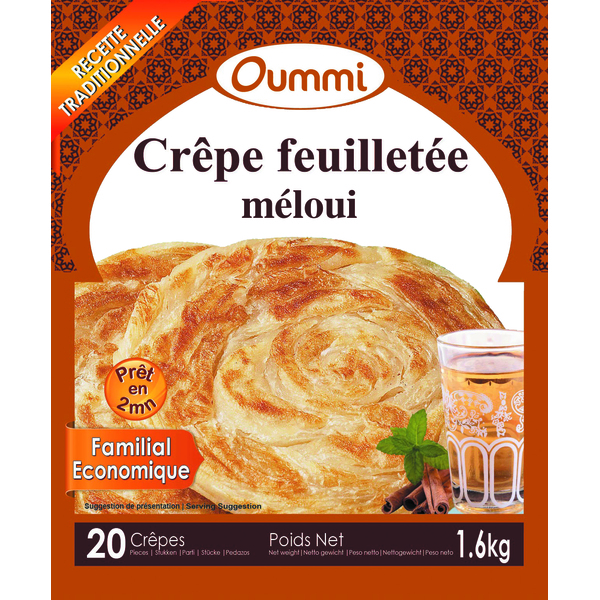 Photo Crepes Meloui PACK ECO (20 x 80g)