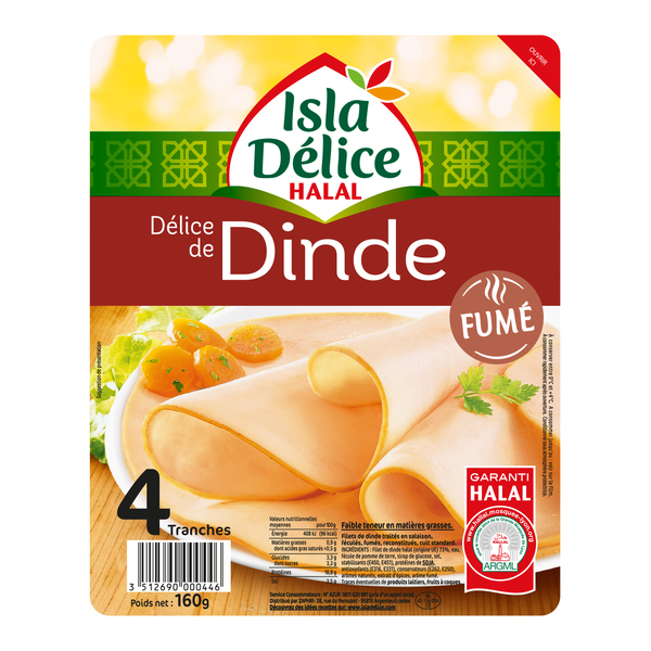 Photo Délice de dinde goût fumé 4 tranches